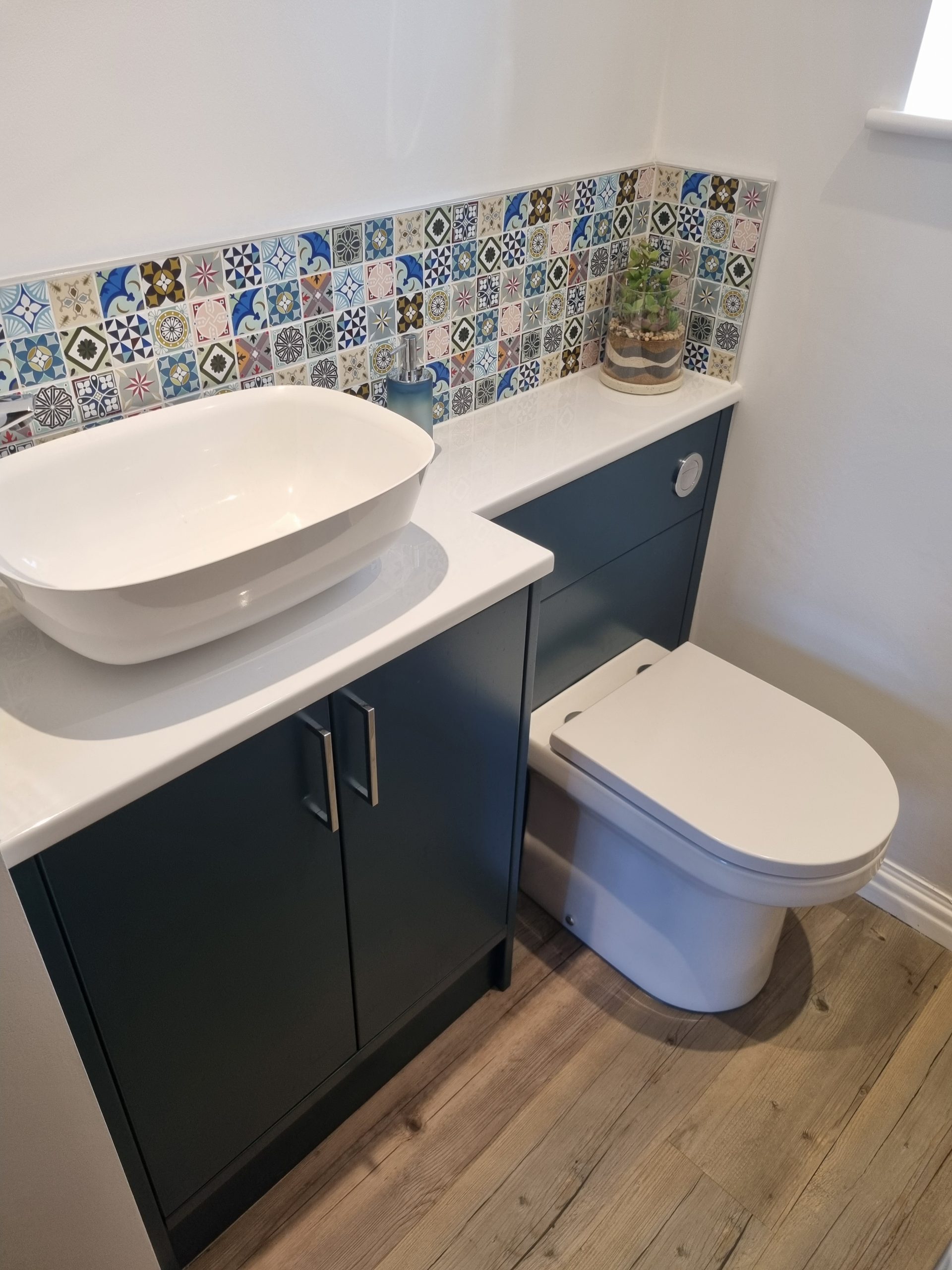 Cloakroom renovation