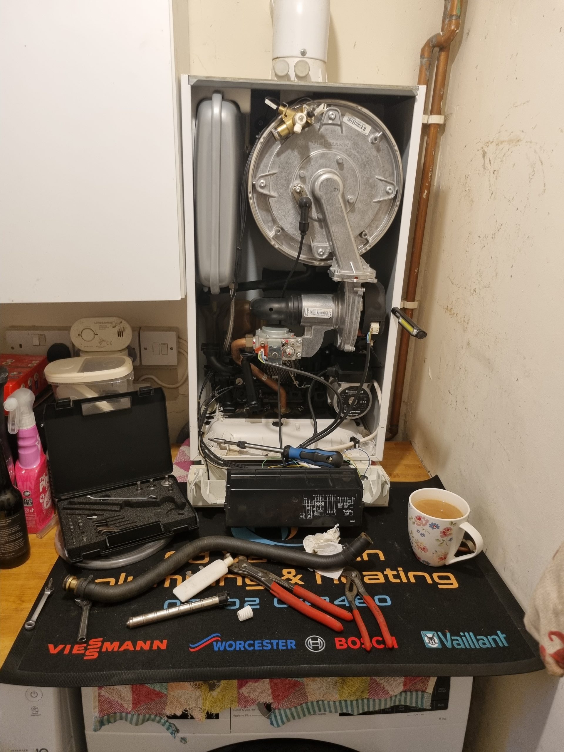 Blocked heat exchanger